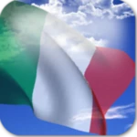 italy flag android application logo